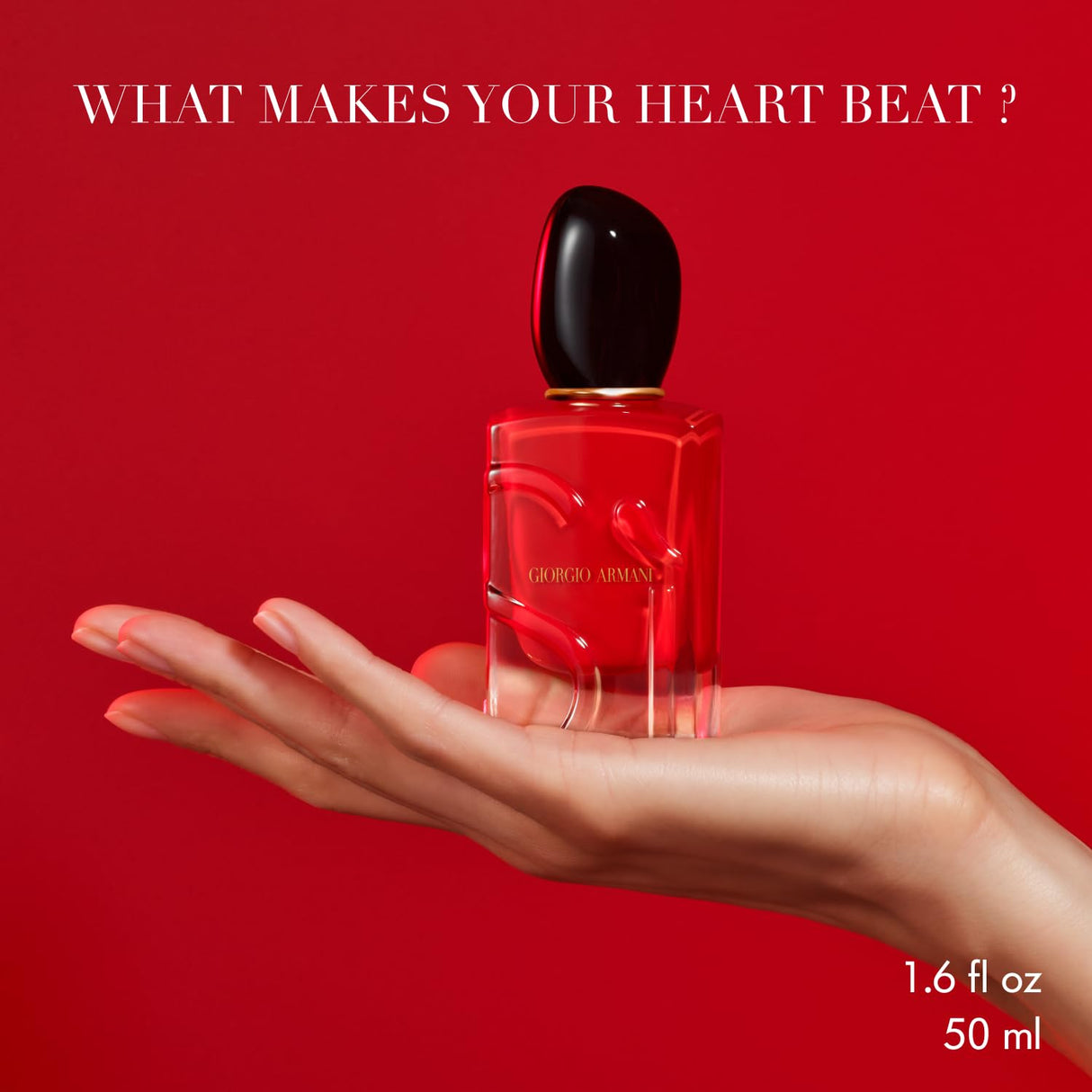 Armani Beauty – Sì Passione – Eau de Parfum – Vanilla Perfume for Women – Floral Citrus Fragrance – Blackcurrant Nectar, Damascena Rose, Black Tea Notes - 3.3 Fl Oz