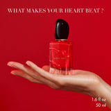 Armani Beauty – Sì Passione – Eau de Parfum – Vanilla Perfume for Women – Floral Citrus Fragrance – Blackcurrant Nectar, Damascena Rose, Black Tea Notes - 3.3 Fl Oz