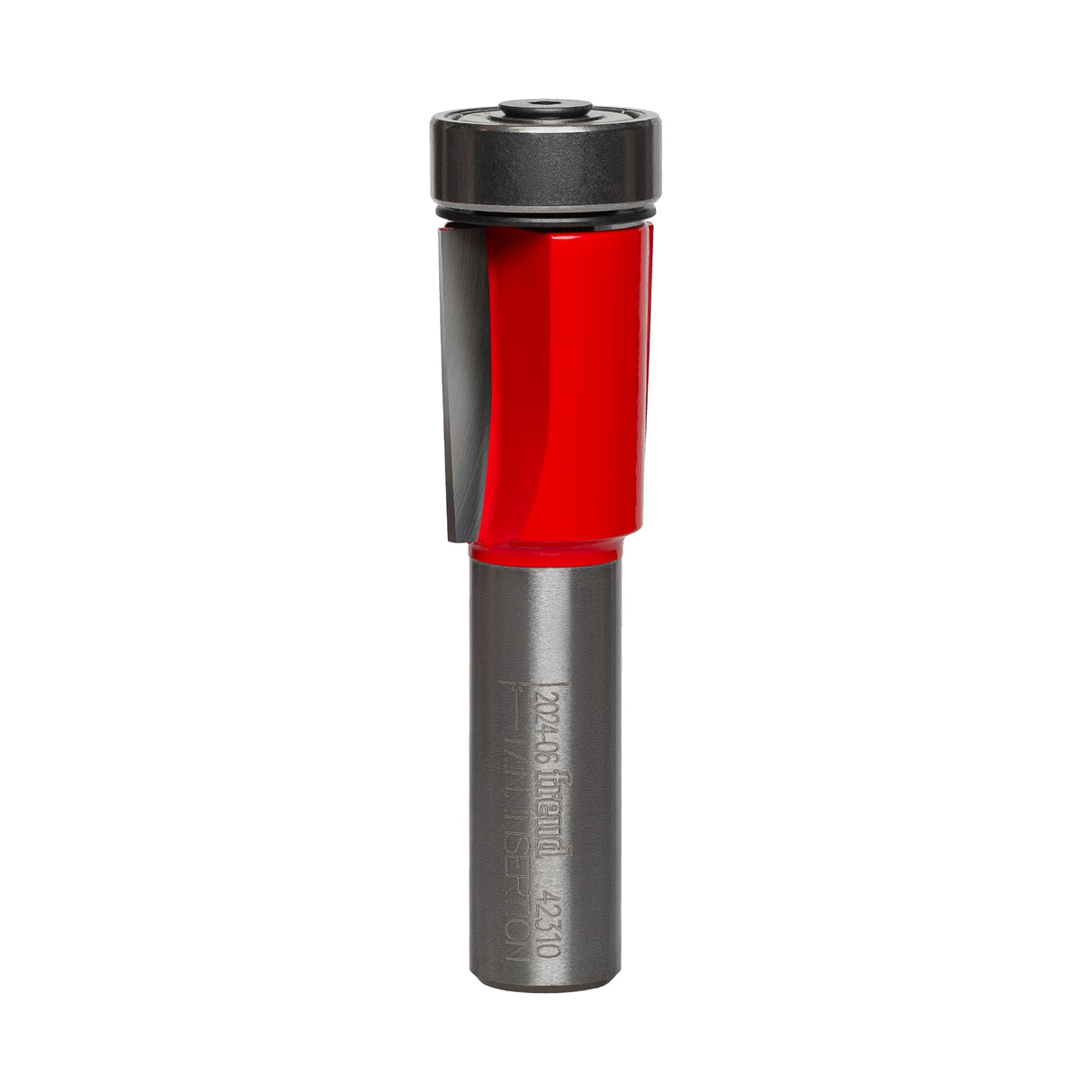 Freud 42-310: 3/4" (dia.) Downshear Helix Flush Trim Bit with 1/2" shank, 3" overall length