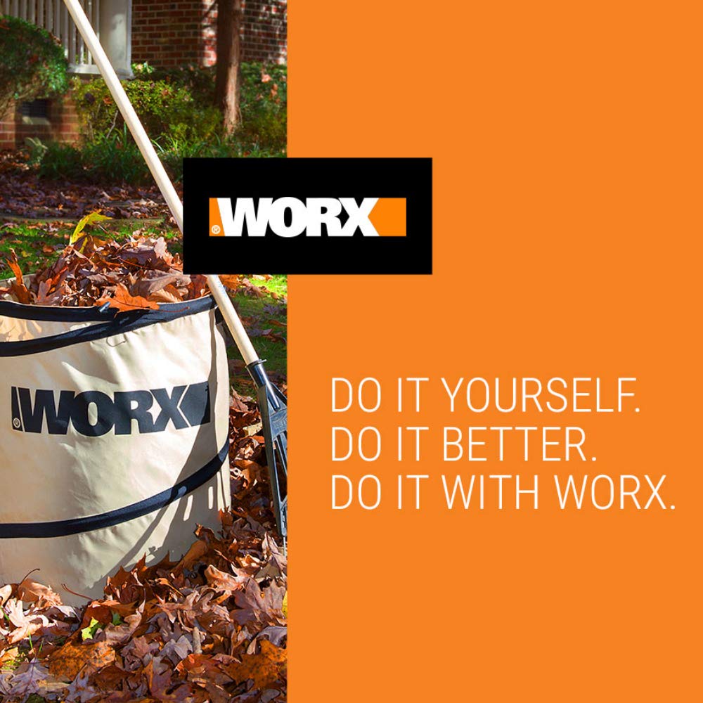 WORX Landscaping 26-Gallon Collapsible Yard Waste Bag & Leaf Bin, WA0030