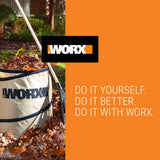 WORX Landscaping 26-Gallon Collapsible Yard Waste Bag & Leaf Bin, WA0030