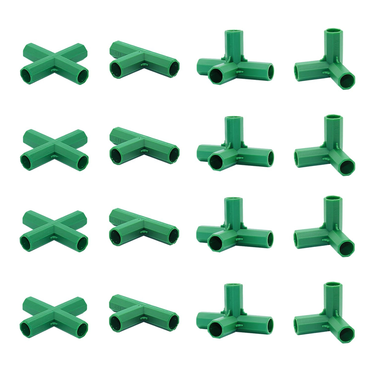 Bykswil Fitting 16MM Stable Support Greenhouse Frame Building Connector