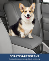 ISSYAUTO Center Console Cover and Front Door Panel Armrest Cover Kit Compatible with 2009-2015 Pilot, Gray Armrest Replacement. Must-Have Christmas Thanksgiving Gifts for Men Women.