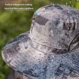 Colitt - Fishing Hat with Built in Fan, 2025 New Hat with Fans Solar Power, Wide Brim Outdoor Fishing -Solar & USB Charging (Style - E)