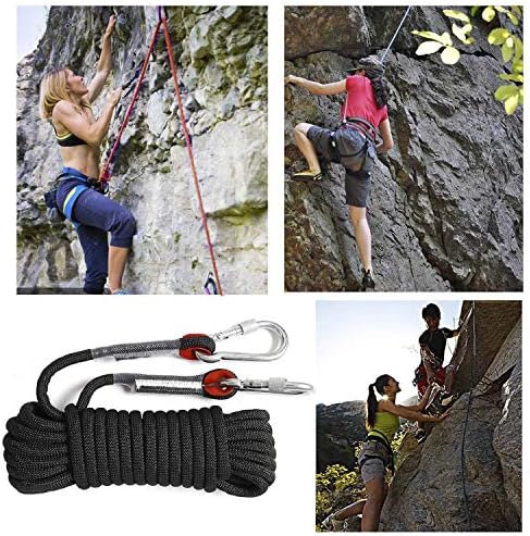 Static Climbing Ropes 35FT,50FT,100FT,150FT,200FT,250FT(Diam 10mm,16mm)