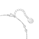 Swarovski Remix Collection strand, Round cut, clear, Rhodium finish