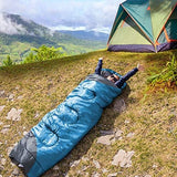 tuphen- Sleeping Bags for Adults Kids Boys Girls Backpacking Hiking Camping Microfiber Liner, Cold Warm Weather 4 Seasons Indoor Outdoor Use, Lightweight & Waterproof