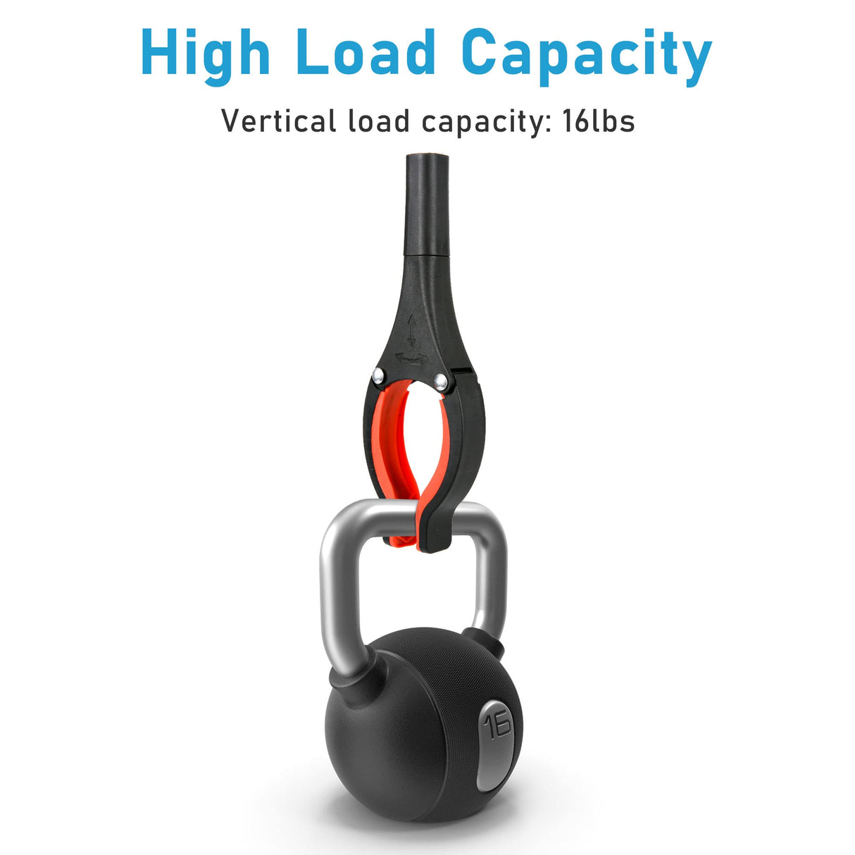 2025 Upgrade Grabber Reacher Tool, 360° Rotating Head, Wide Jaw, 32" Foldable, Trash Claw Grabbers for Elderly, Reaching Tool for Trash Pick Up Stick, Litter Picker, Arm Extension (Orange3)