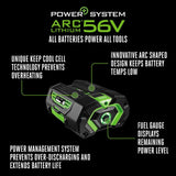 EGO POWER+ Battery 56V, 5.0Ah - BA2800T