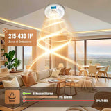 smoke detector smoke and carbon monoxide detector，smoke alarm，CO Detector smoke detector, Carbon Monoxide Alarm,5 Year Battery OperatedLCD Display and Sound Warning for Home, Bedroom, Kitchen，(3 Pack)