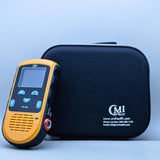 CMI Health Rechargeable Pulse Oximeter - Continuous Infant Monitoring (Up to 25 lbs) & Adult Finger Spot-Checking - Adjustable Alarm for Pulse Rate and SpO2 Levels - Carry Case