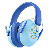 iClever Noise Cancelling Headphones for Kids, SNR 29dB Safety Noise Reduction Ear Muffs for Autism Sensory &Concentration Aid, Ear Hearing Protection for Fireworks/Event/Monster Truck, Dinosaur