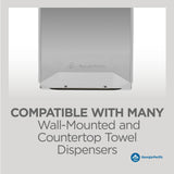 Georgia-Pacific Professional Series Premium Multifold 2-Ply Towels by GP PRO, White, 2344214, 150 Towels Per Pack, 16 Packs Per Case