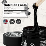 NATURAL SHILAJIT Resin - Shilajit for Men & Women with Fulvic Acid & Trace Minerals, Plant Based Nutrients for Energy, Immune Support & Vitality Resin