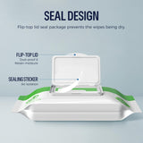 loukin Dry Erase Wipes, Whiteboard Cleaning Wipes, Non-Toxic Cleaning Wipes for Whiteboard, 3 Pack, 50 Wipes Per Pack