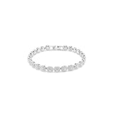 Swarovski Una Angelic Bracelet with White Crystals on a Rhodium Plated Setting