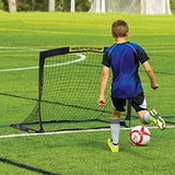 Franklin Sports Blackhawk Backyard Soccer Goal - Portable Pop Up Soccer Nets - Youth + Adult Folding Indoor + Outdoor Goals - Multiple Sizes + Colors - Perfect for Games + Practice