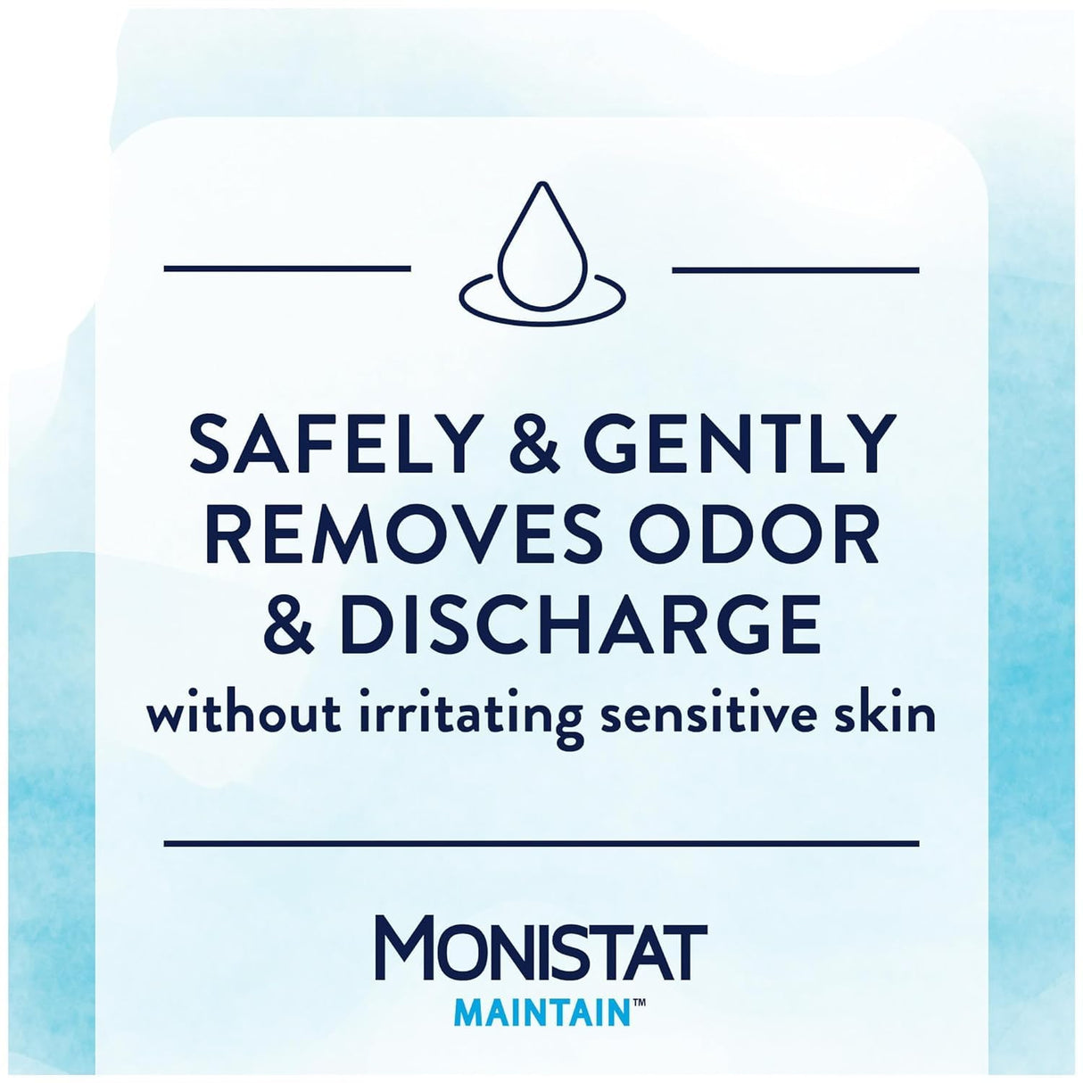 Monistat Boric Acid Feminine Cleanser, (1 Wash & 1 Cloth) (Variety Pack)