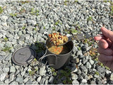 TOAKS LIGHT Titanium 450ml Cup with Lid (ultralight version)