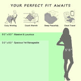 CozeCube Caramel Brown Throw Blanket for Couch, Soft Cozy Cable Knit Throw for Bed Sofa Living Room, Lightweight Warm Decorative Farmhouse Christmas Blanket, 50"x60", Light Brown