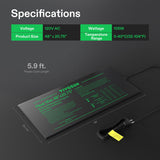 VIVOSUN Durable Waterproof Seedling Heat Mat 48" x 20.75" UL & MET-Certified Warm Hydroponic Heating Pad for Germination, Indoor Gardening, Greenhouse