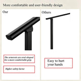 Hand Rails for Outdoor Steps，Stair Handrail & Indoor Stair Railing Kit，Railings for Outdoor Steps for Fence & Outdoor Steps (1, Black-Straight, 2 Step)