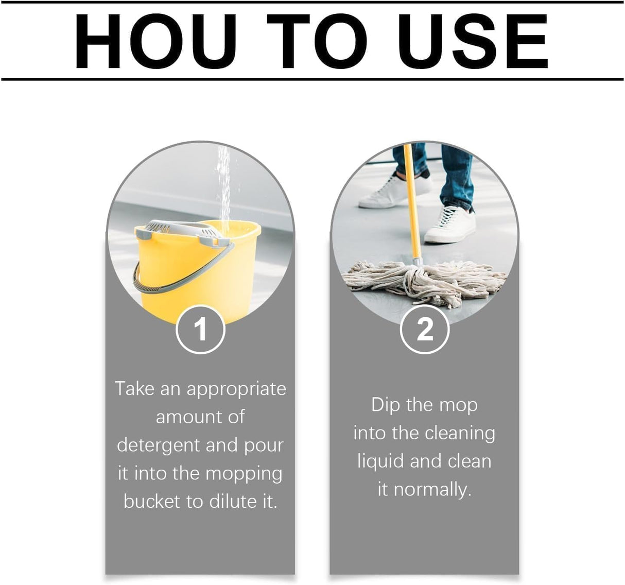 BIJIELAODIAO Mop Soap Brazilian Waves, Mop Soap Scented, Highly Scented Mop Soap, Floor Cleaner For Mopping, Multi-purpose Cleaner Liquid Pet-friendly Mop Cleaner Soap (2PCS)