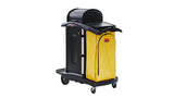 Rubbermaid Commercial High Capacity Vinyl Janitorial Cleaning Cart Bag Waste/Trash/Laundry/Linen Collection for Restraurant/Café/Office/School/Motel/Facility 34 Gallon Yellow