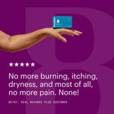 Bonafide Revaree Plus Vaginal Moisturizer with 10mg Hyaluronic Acid & Soothing Sweet Almond Oil. — 2-month supply (20 Inserts)