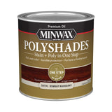 Minwax PolyShades Wood Stain + Polyurethane Finish – ½ Pint, Tudor, Satin