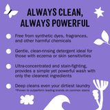 Molly's Suds Original Laundry Detergent Powder | Clean Laundry Detergent Powder for Sensitive Skin | Simple, Effective Ingredients, Stain Fighting | 240 Loads (Lavender)