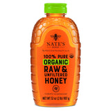 Nate's Organic Honey - 32oz. Squeeze Bottle