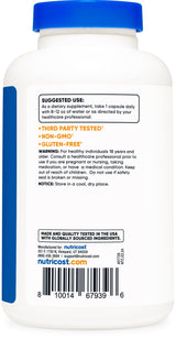 Nutricost L-Tyrosine 500mg, 180 Capsules (2 Bottles)