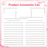 Wokceer Square Wedding Arch Backdrop Stand White Metal Arch 8FT x 8FT