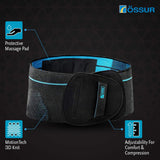 Össur Formfit Pro Back Support - Advanced Lumbar Brace for Pain Relief, Posture Correction, and Spinal Health - Premium Comfort and Support (Small)