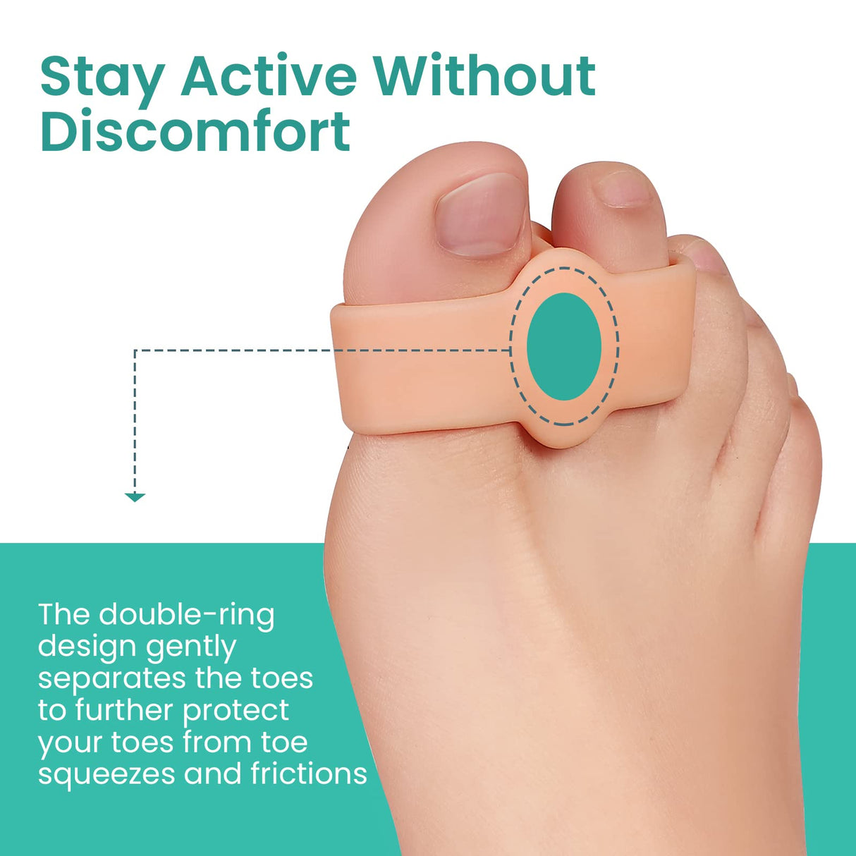 Welnove Pack of 12 Bunion Corrector
