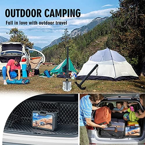 Camping Shovel Axe Outdoor Survival Shovel Set with High Carbon Steel Camping Gear for Men Outdoor Caming Hiking Backpacking Emergency