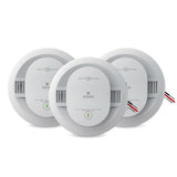 Kidde Hardwired Smoke & Carbon Monoxide Detector for Home, 10-Year Battery Backup, Interconnectable, 3-Pack