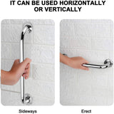 2 Pack Shower Grab Bar Stainless Steel Bathroom Grab Bars Shower Bath Handle Grab Bars for Bathtub Showers 18 Inch