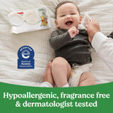Huggies Natural Care Sensitive Baby Wipes, Unscented, Hypoallergenic, 99% Purified Water, 15 Flip-Top Packs (960 Wipes Total)
