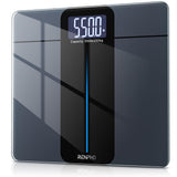 RENPHO 550lb Scale for Body Weight, Digital Bathroom Scale with Large LED Display, Big Platform Weighing Machine with Extra-High Capacity, Most Accurate to 0.05lb, 13x11.8in, Core 1L