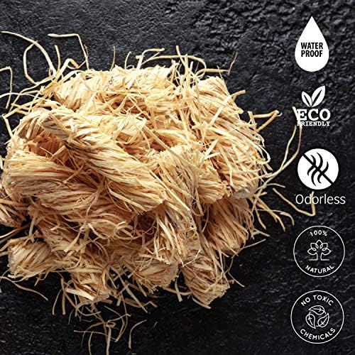 Natural Fire Starters - 70 Pieces. All Weather Charcoal & BBQ Fire Starters for Fireplace, Campfires & Grill