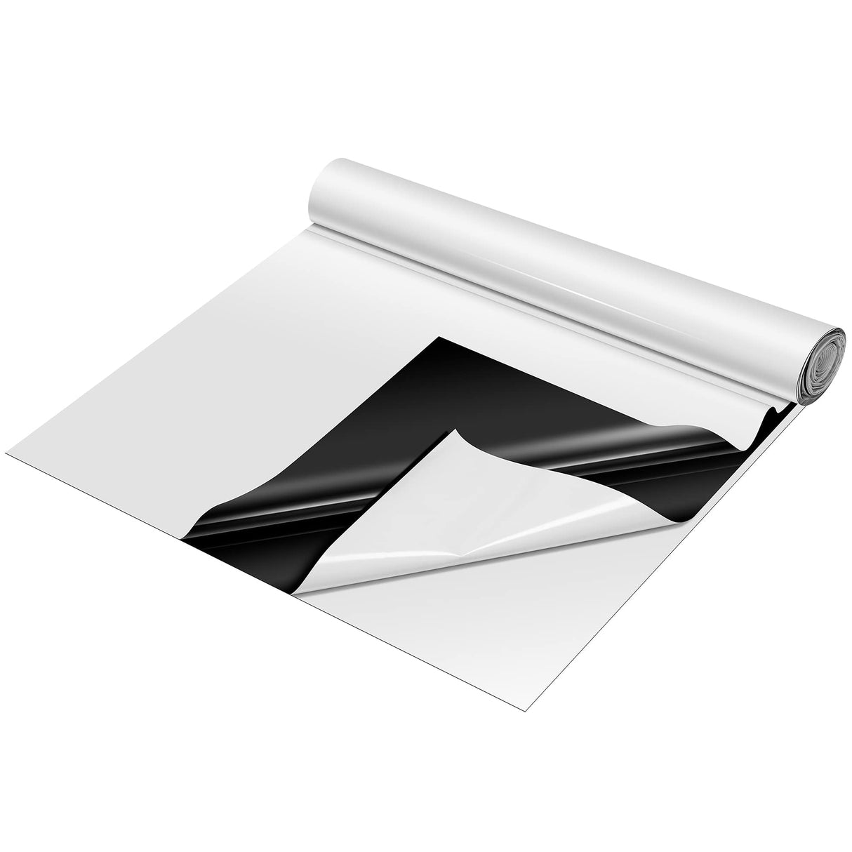 VIVOSUN Black and White Panda Film, 10' x 10' 5.5 Mil Poly Film, Blackout Tarp for Warm House