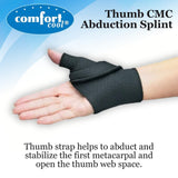 Comfort Cool 82075 Thumb CMC Abduction Splint, Medium, Right