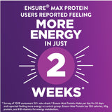 Ensure Max Protein Shake | Cherry Cheesecake | Ready to Drink | 30g Protein for Muscle Health | 1g Sugar, 4g Fiber | 11 fl oz, 12 Pack