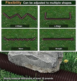 Rain Gutter Downspout Extensions, Downspout Extender for Rainwater Drainage Flexible, Down Spout Drain Extension Pipe and Extendable from 21 to 66 Inches (Brown)