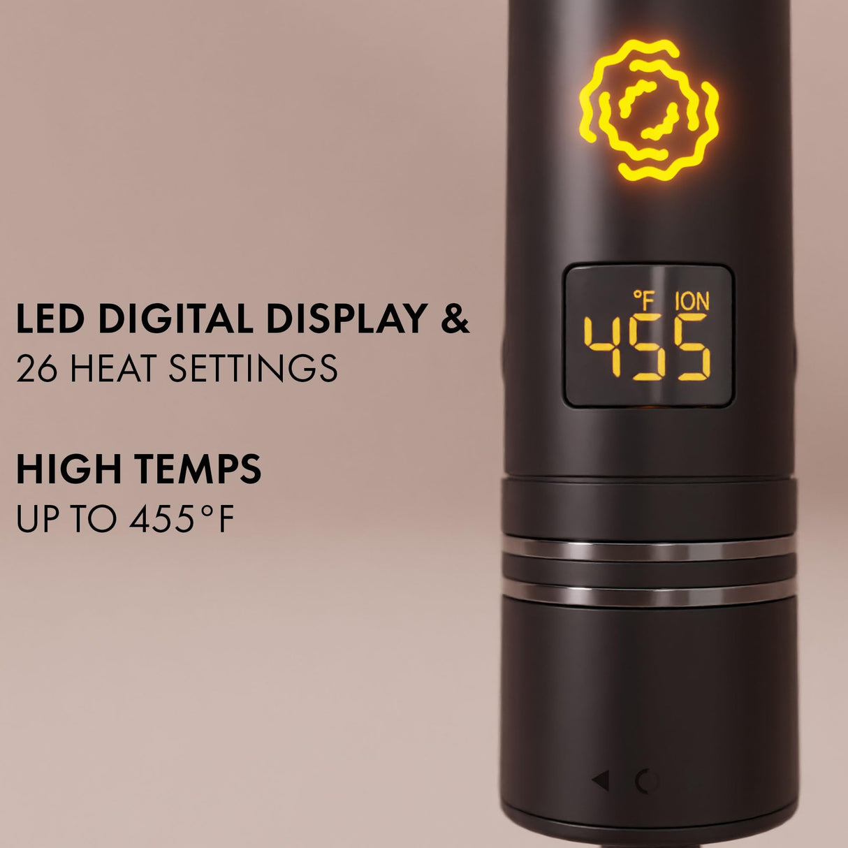 HOT TOOLS Pro Artist SmoothWave™ Vibrating Flat Iron | New and Exclusive Hair Straightener for Ultra Sleek Hairstyles, Turn on Vibration Technology for Super Smooth Results