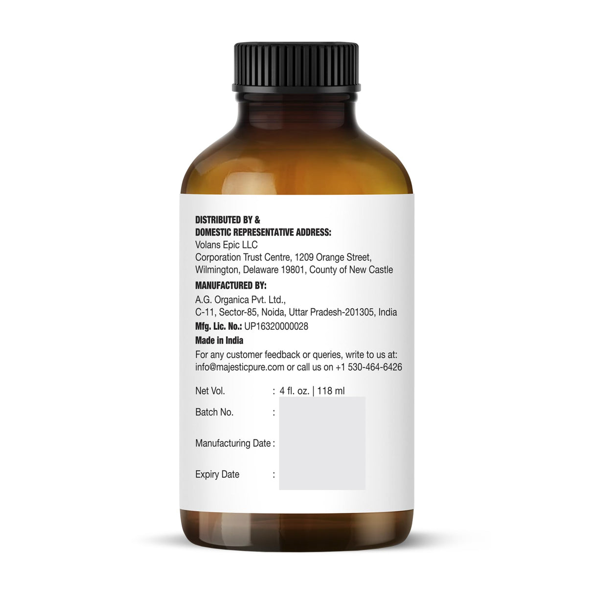 Majestic Pure Lavender Essential Oil | 100% Natural | Premium Grade Essential Oils for Hair Care, Home Diffusers, Skin, Aromatherapy, Massage and Humidifiers | 4 Fl Oz (Pack of 2)