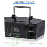 LAUCNPTY DJ Disco Ball Party Lights with DMX512 and Sound Activated, LED Stage Lighting Show Strobe Light for Parties Indoor Dance Wedding Karaoke Bar KTV Club Christmas Halloween Music Rave Lamp