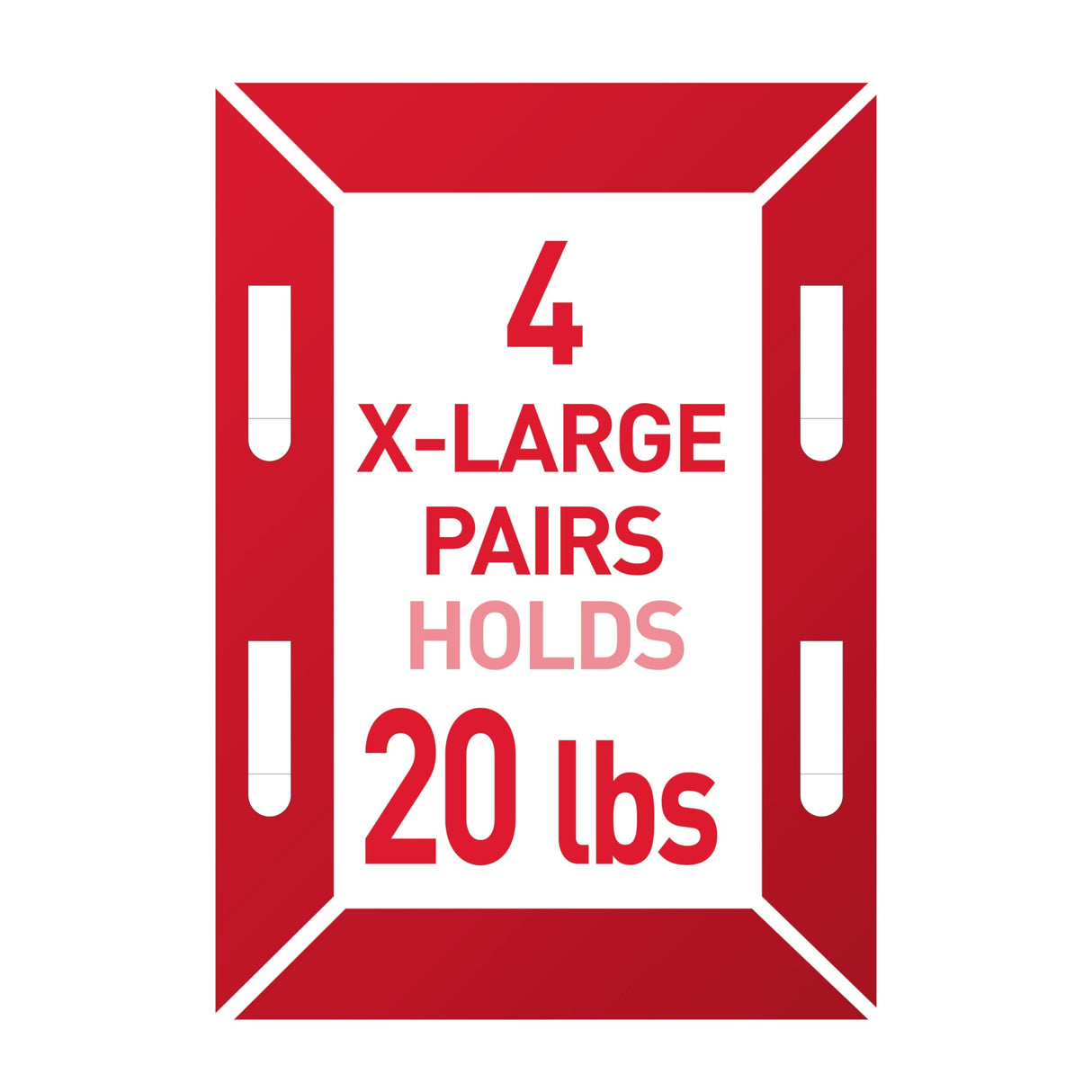 Command XL Heavyweight Picture Hanging Strips, 20 lb Capacity, 32 Pairs (64 Strips), White Adhesive, Damage-Free Wall Hangers for Home Decor